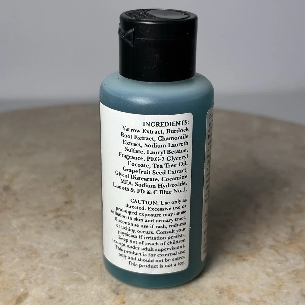 Vintage The Body Shop Mostly‎ Men Deep Cleansing Bath & Shower Gel 2 Fl Oz